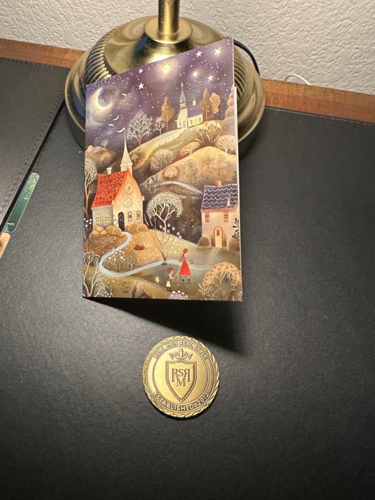 Challenge Coin received.