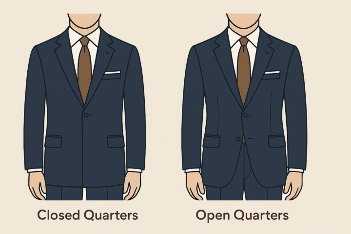 Open-quarters jacket vs. closed-quarters jacket - which do you wear