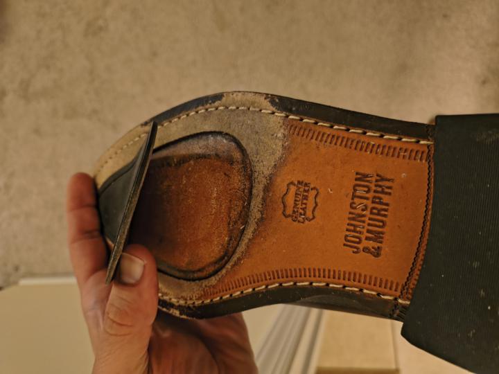 Quick shoe fix