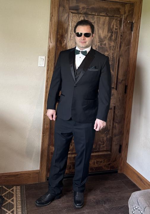 Wedding attire! (A novel look for me)