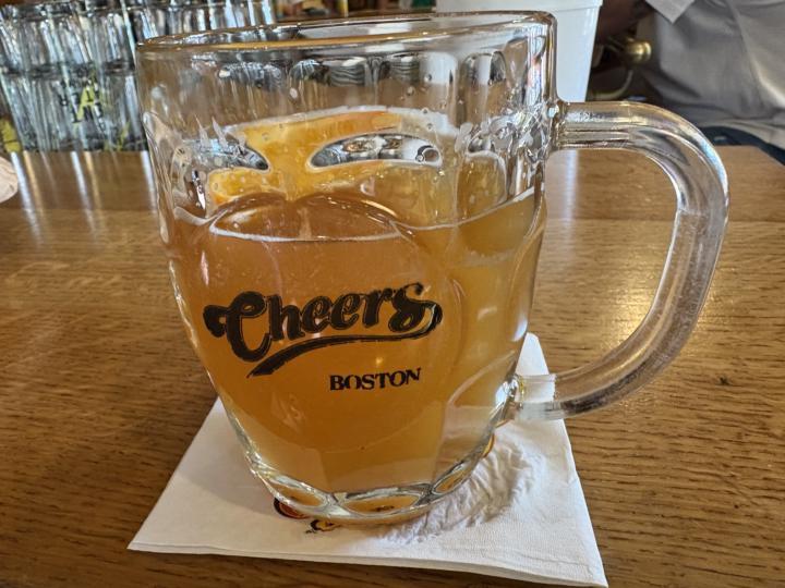 Enjoying a Cold One