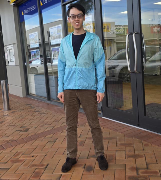 Can I pull off the teal jacket? 😂