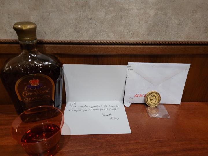 Have a drink, on me!