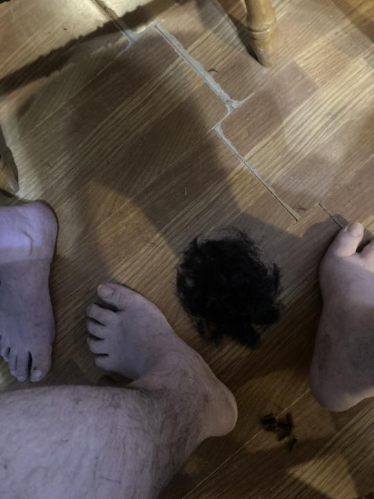 Hair cut before dinner