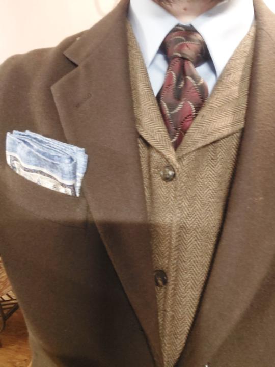 Brown blazer OOTE