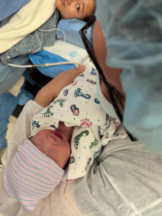 Baby Caitlin Chung was born today :) 