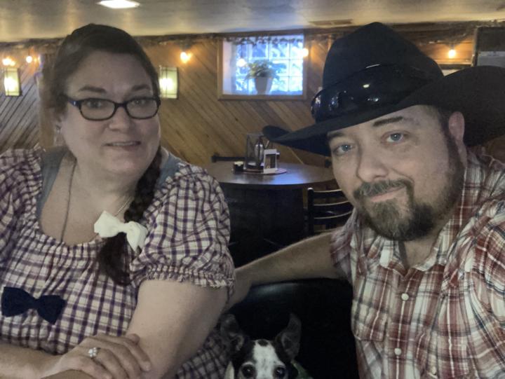 Mrs and I out for dinner