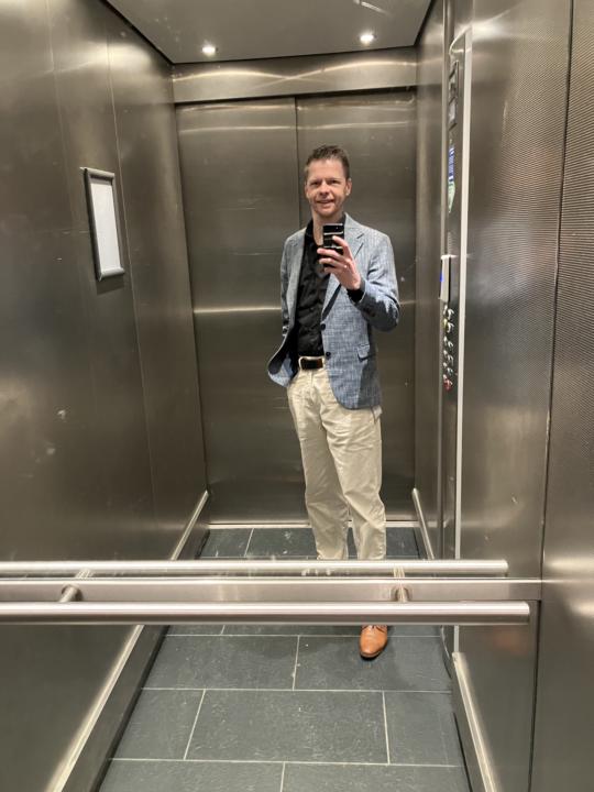 Just an informal meeting at the office 