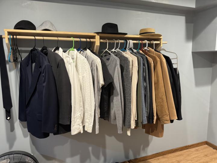 Walk in closet/storage 