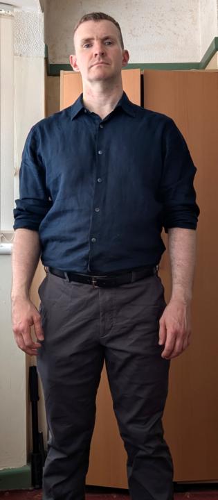 Wearing linen in the office