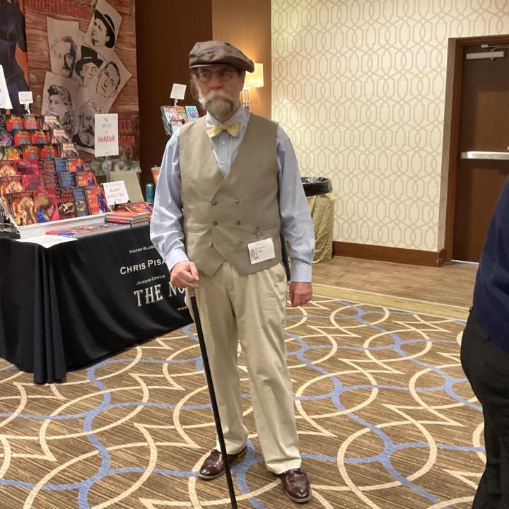 7/26/2025 my daytime outfit at Confluence, a SF convention