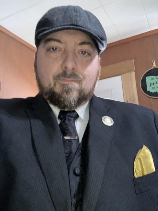 Mrs and I heading to bible study