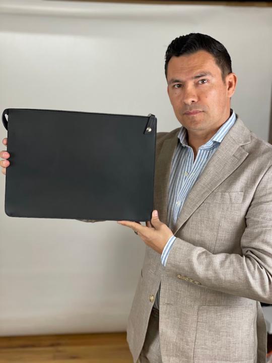 (CLOSED - Winner Selected!!) Giveaway #6 - Black Goswell Envelope Bag - $500 Value