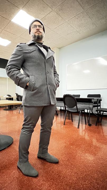 Gray for a gray day! 