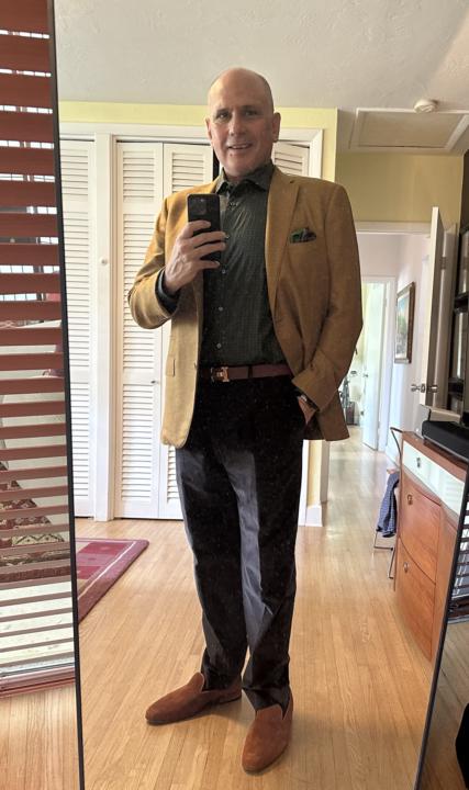 Sunday morning I woke up fine . . . 