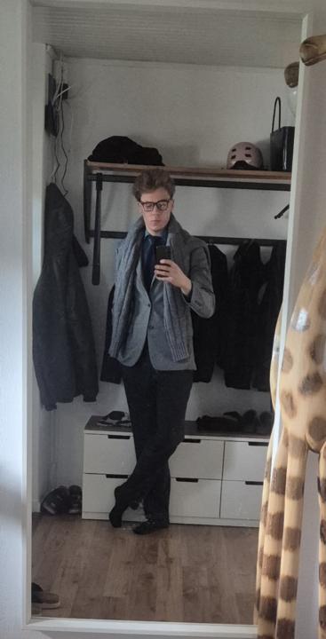 Leaning into that 80s Armani / Perry Ellis vibe