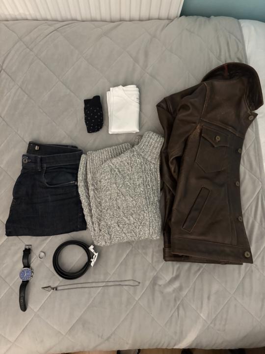 Dressed for the perfect Friday night!