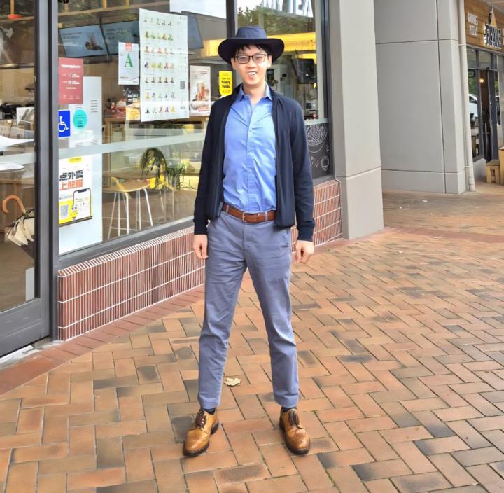 Cloudy Day in New Zealand Summer