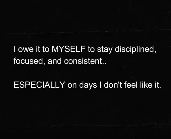 Discipline 