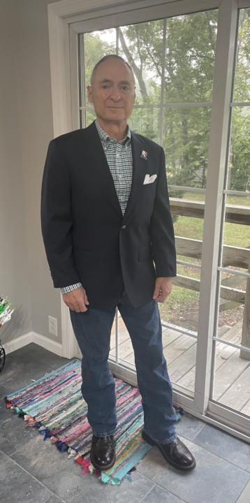 New Navy Blue Blazer!