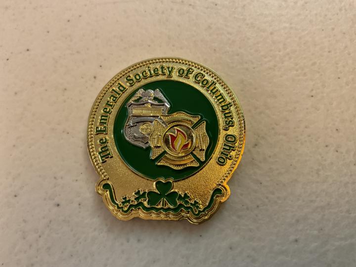 Emerald Society Challenge Coin
