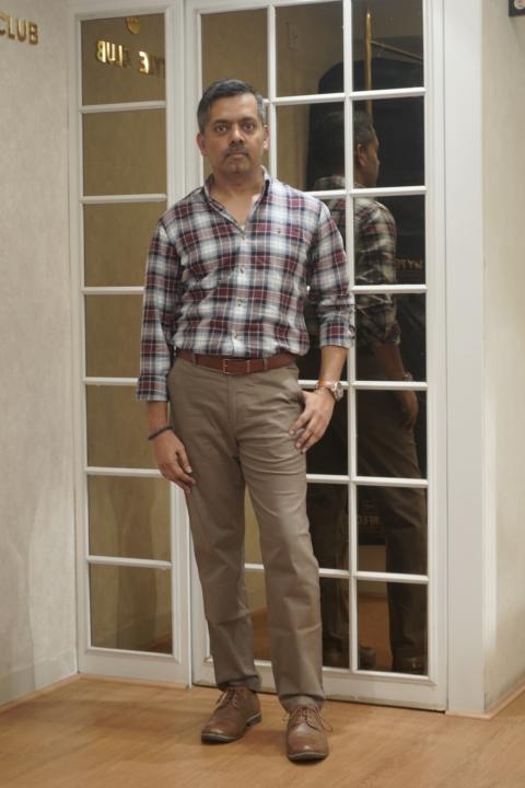Take 2 - Checked Shirt: The Tailor Loves it.  