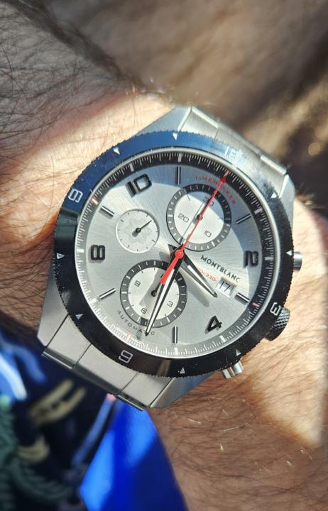 When the Montblanc Crashes the Pool Party