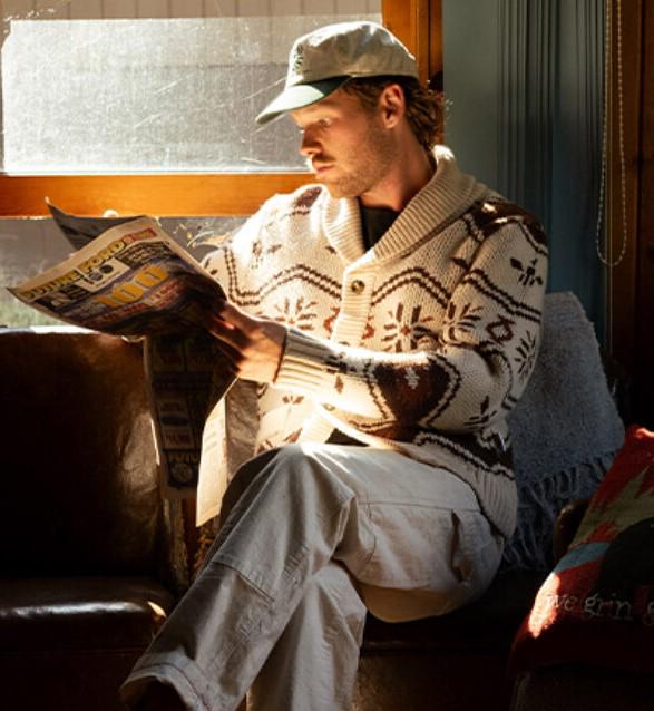 This Wincha Sweater Looks Straight Out of a 1970s Cabin Getaway