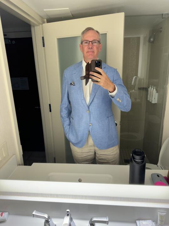 July 30 TV spot outfit