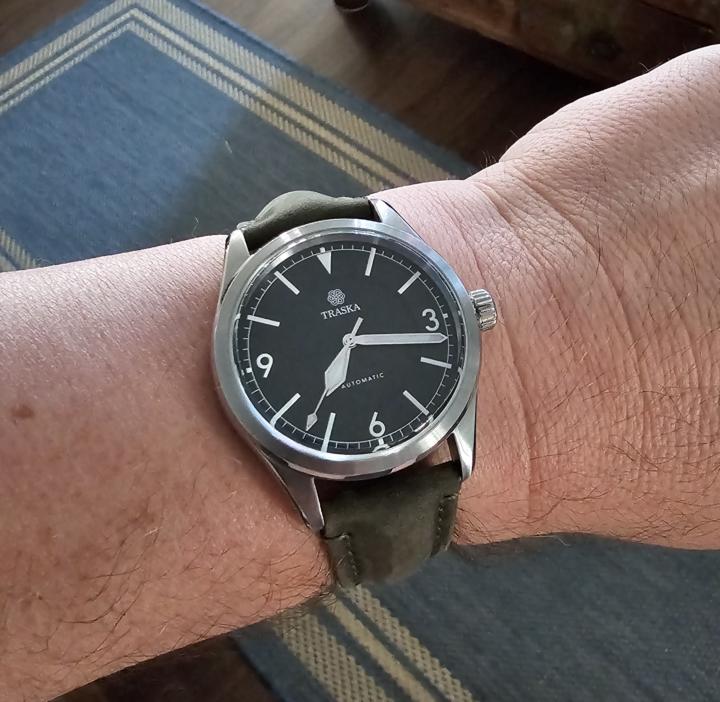WOTD Traska Summiteer on a new strap