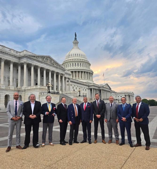 The men's crew 