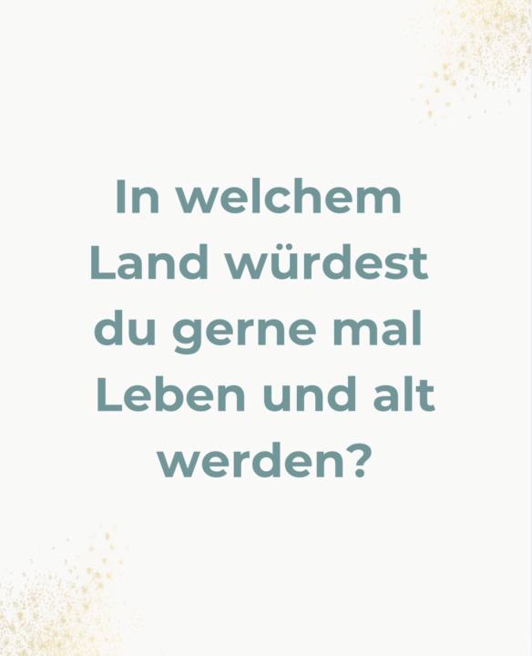 Frage zum Mittwoch 🌍