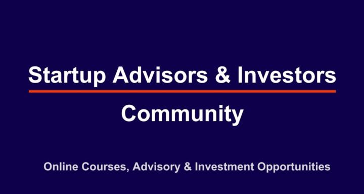 Startup advisors and investors