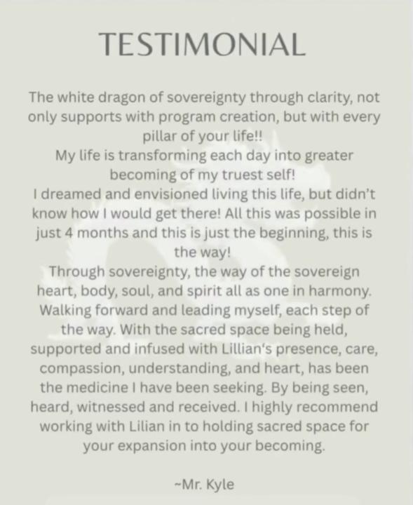 Testimonial from Kyle Turner