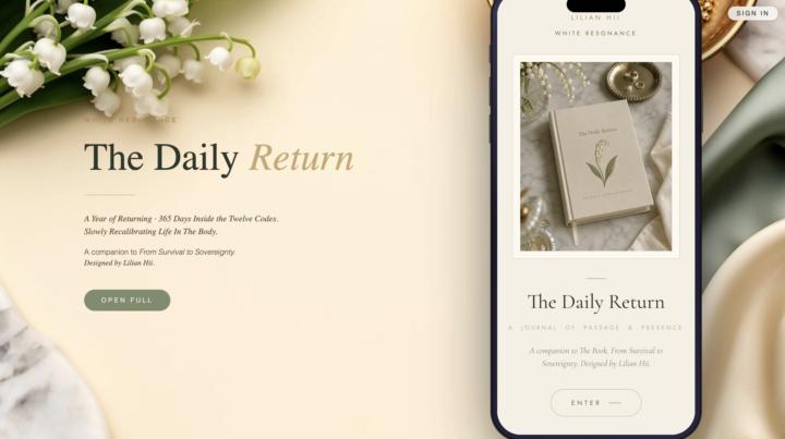 The Daily Return Companion App