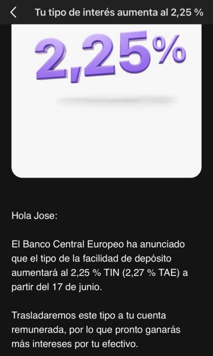 Trade Republic sube interés 