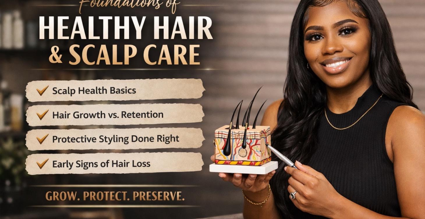Foundations of Healthy Hair & Scalp Care