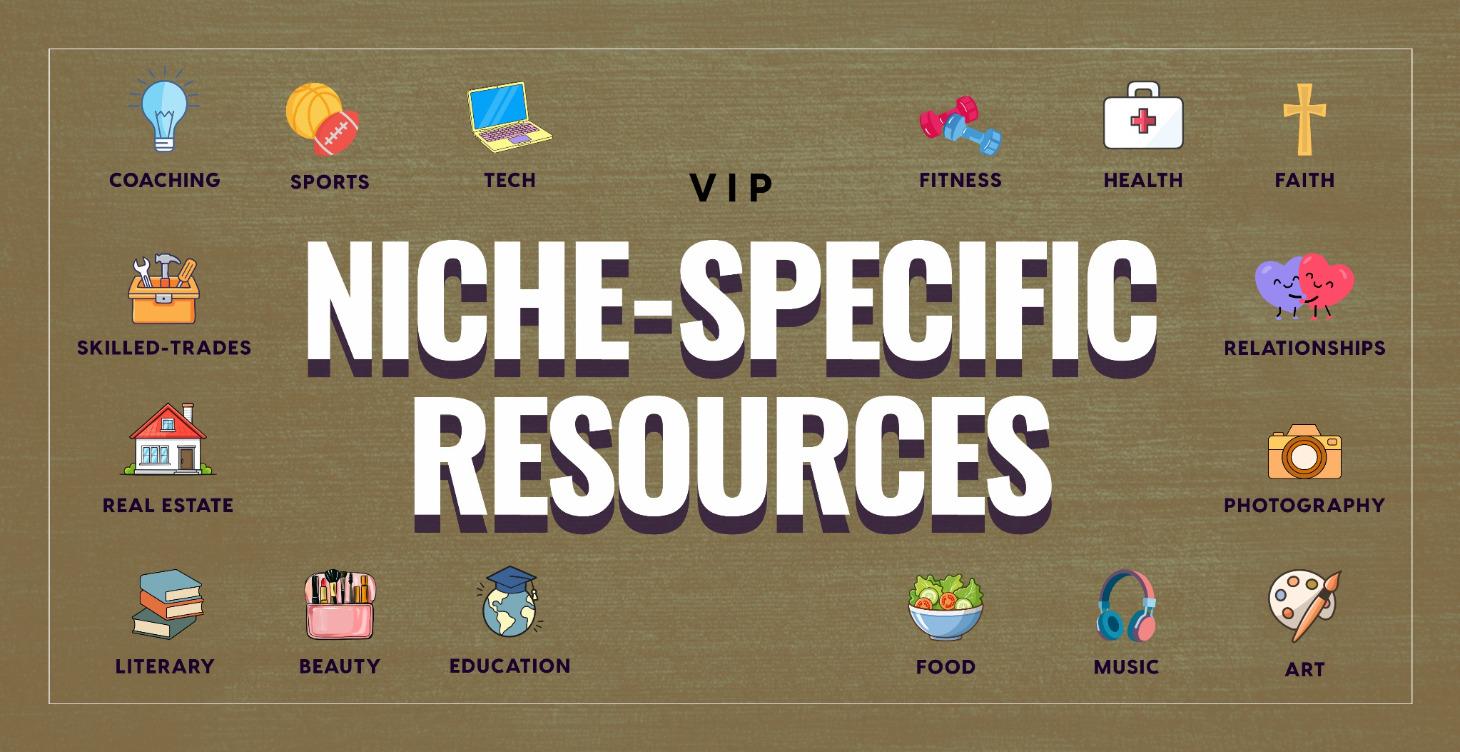 Niche Specific DFY Resources