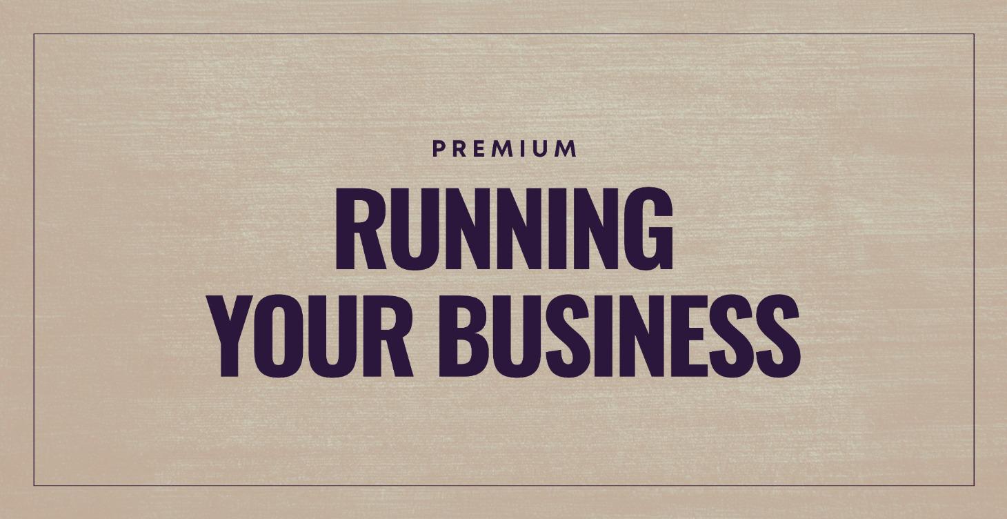 Running Your Business