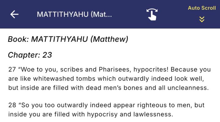 Today’s Lesson: Let Elohim change you