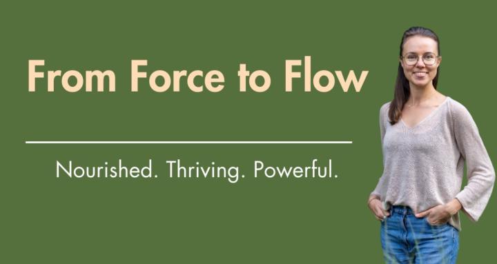 From Force to Flow