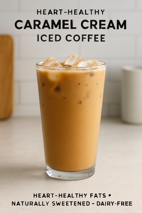 BONUS - Heart Healthy Caramel Cream iced coffee recipe