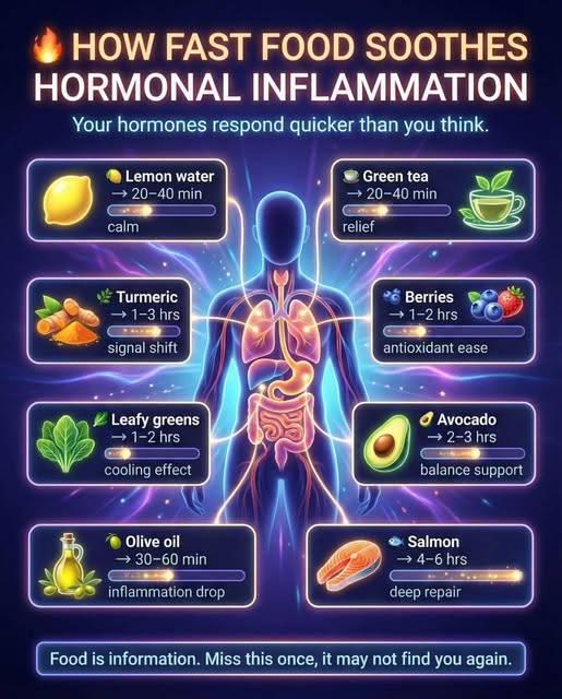 Kuidas toit rahustab hormonaalset põletikku kiiremini, kui arvad