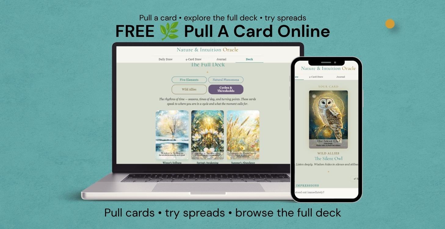 FREE 🌿 Pull A Card Online