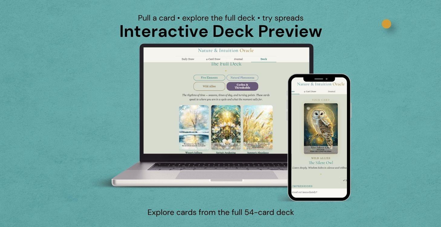 Interactive Deck Preview