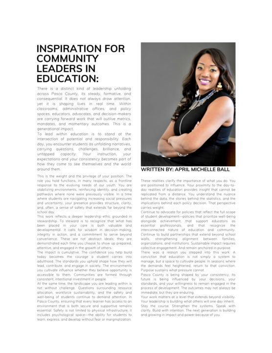 Magazine Article Entry Inspiration