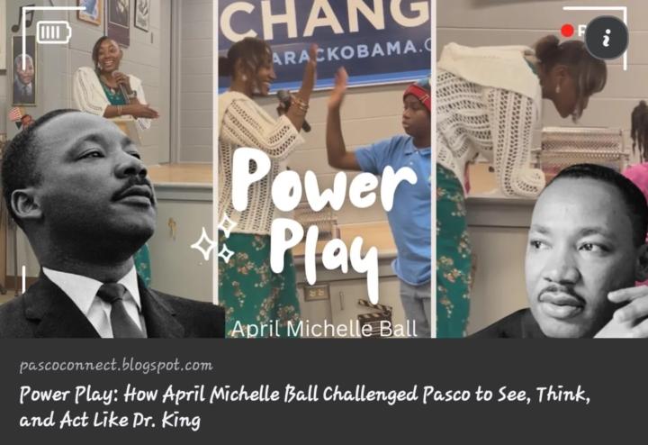 Shout to Pasco Connect Magazine for capturing this moment!!!