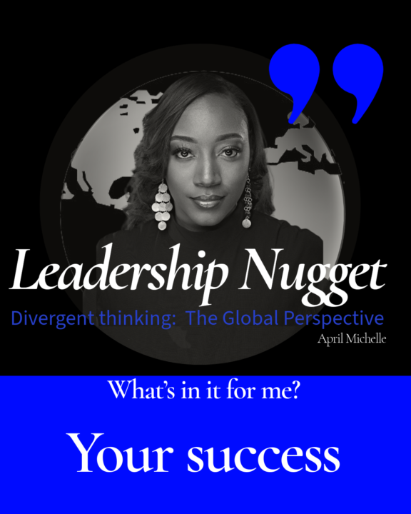 What's in it for me?