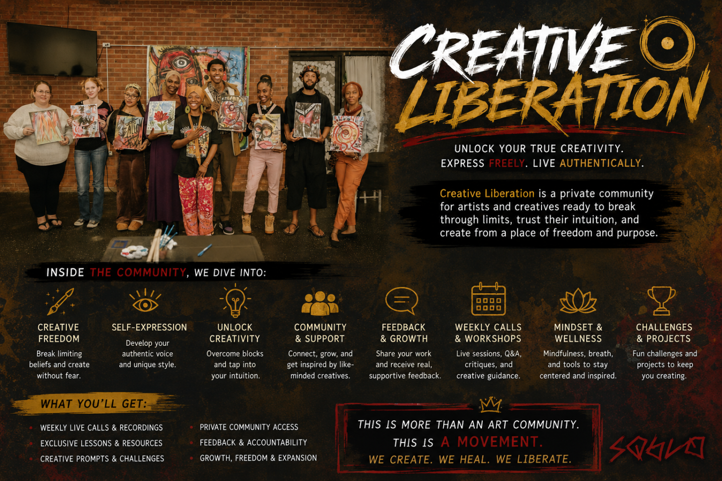 Creative Liberation by Soglo