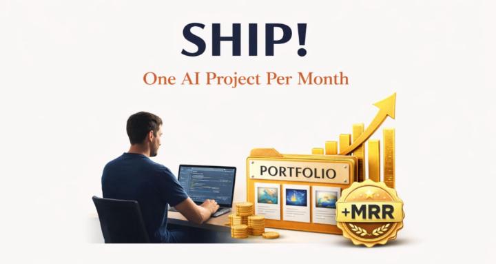 SHIP! One AI Project Per Month